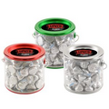 Tin Pail with Hershey Kisses